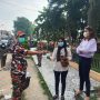 Komunitas Ormas Bersama OPD Bersama TNI-POLRI Bakti Sosial Berbagi Masker
