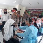 Kapolda Banten Pantau Vaksinasi Untuk Siswa Sekolah SMAN 1 Ciruas