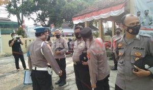 Kapolsek Ciruas Cek Sikap Tampang Anggota