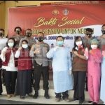 Kapolres Sigi Yoga Priyahutama Alumni Akpol Angkatan 2000 Sanika Satyawada Gelar Bakti Sosial Vaksinasi Massal