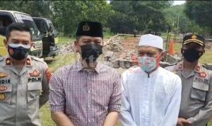 Kapolres Serang Kota Berikan Bantuan Pembangunan Masjid