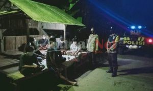 Antisipasi C3, Polsek Cikeusal Bubarkan Kerumunan dan Balap Liar