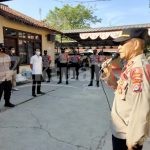 Apel Pagi, Kapolsek Ciruas Apresiasi Kepada Briptu Ridho Yang Terpilih Tugas Diluar Negeri