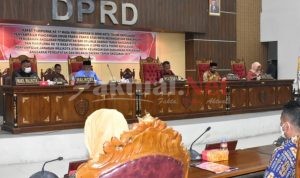 Paripurna Ke-18, Walikota Tikep Berikan Jawaban Atas Pandangan Fraksi DPRD
