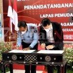 Lapas Pemuda Kelas IIA Tangerang Tandatangani Perjanjian Kerjasama dengan Sekolah Tinggi Agama Buddha Nalanda