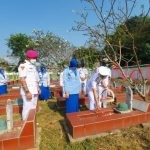 Jelang HUT TNI-AL Ke-76, Lanal Banten Ziarah dan Tabur Bunga di TMP Ciceri Kota Serang