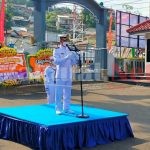 Upacara Peringatan HUT TNI-AL Ke-76 Dilaksanakan Prajurit Lanal Banten