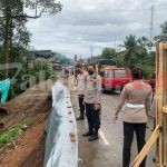 Kapolres Pandeglang Tinjau Lokasi Tanah Longsor
