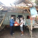 Camat Mekar Baru Dampingi Ketua Baznas Kabupaten Tangerang Tinjau RTLH