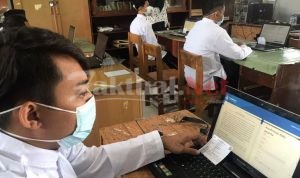 Lapas Pemuda Kelas II A Tangerang Melaksanakan Asesmen Nasional Berbasis Komputer Tahun 2021 Kepada Siswa Paket C PKBM Tunas Madani