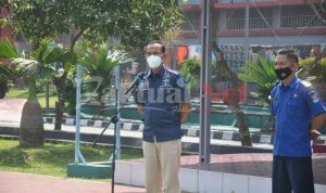Rutan Kelas I Tangerang Melakukan Giat Simulasi Penanggulangan Bencana Kebakaran