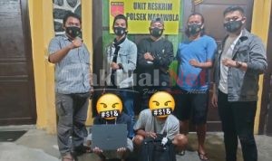 Unit Reskrim Polsek Marawola Berhasil Meringkus Pelaku Pencurian Laptop Di Desa Tinggede