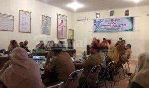 Pemkot Dan Pemprov Gelar Rapat Advokasi Vaksinasi Covid-19