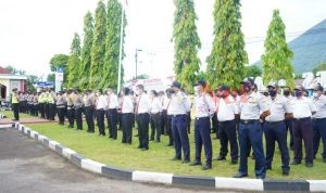 Polres Tidore Gelar  Apel Pasukan Operasi Patuh Kie Raha 2021