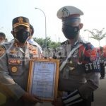 17 Anggota Satlantas Polres Serang Dapat Penghargaan