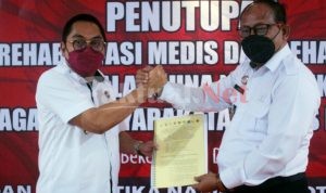 Lapas Kelas IIA Cilegon Resmi Tutup Program Rehabilitasi Medis dan Sosial Bagi Warga Binaan