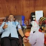 Sambut HDKD, Rutan Kelas I Tangerang Menyelenggarakan Donor Darah
