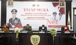 Danrem 152/Baabullah Kunker Di Tidore