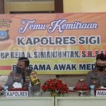 Tingkatkan Sinergitas, Kapolres Sigi Gelar Temu Kemitraan Bersama Awak Media