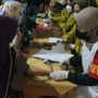 Vaksinasi Massal Polres Serang di Desa Malanggah