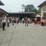 Jumat Sehat, Usai Apel Pagi Polsek Ciruas Langsung Olahraga