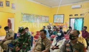 Bhabinkamtibmas Polsek Ciruas Menghadiri Acara MusrenbangDes Tahun 2022 Desa Kaserangan