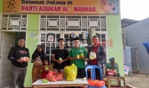 Gandeng Rumah Koran, PAC Ansor Rappocini Salurkan Bantuan Sayur ke Lima Panti Asuhan