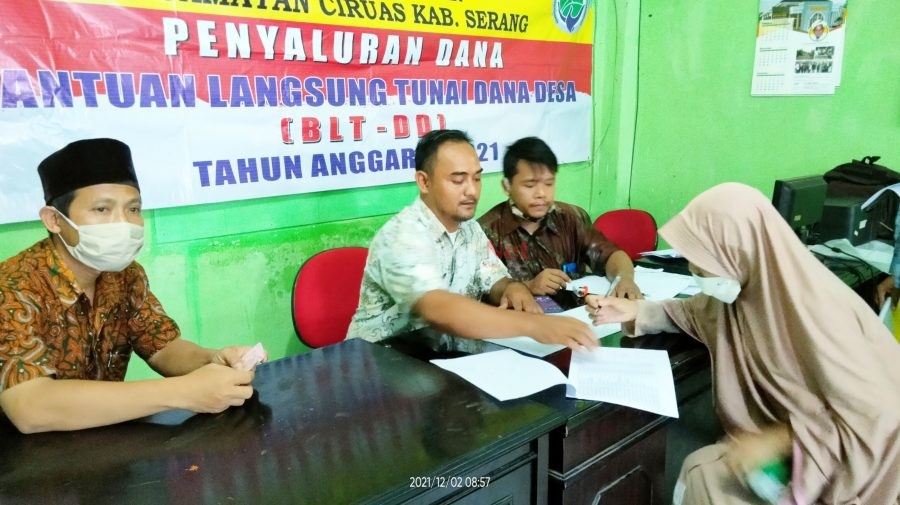 BLT DD 2021, Kepala Desa Kepandean: Gunakan Dana Dengan Tepat Guna