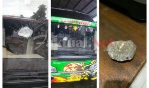 Akibat Sakit Hati, Bus Jadi Sasaran