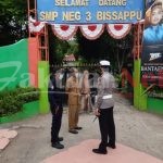 Kasat Lantas Polres Bantaeng Sambangi SMPN 3 Bissapu, Ini yang Disampaikan