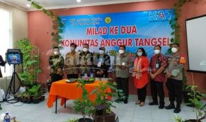 Milad ke 2 KAT Komunitas Anggur Tangerang Selatan, Walikota Benyamin Davnie akan jadikan Tangsel sebagai Kota Anggur selain Kota Anggrek.