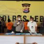 4 Tersangka Pengedar Sabu Diangkap Sat Resnarkoba Polres Lebak
