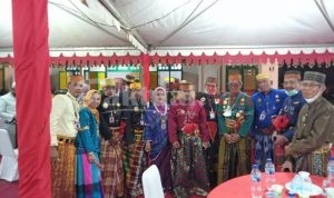 Rombongan Lembaga Kerajaan Gowa Hadiri Pekan Budaya Tana Luwu 2022