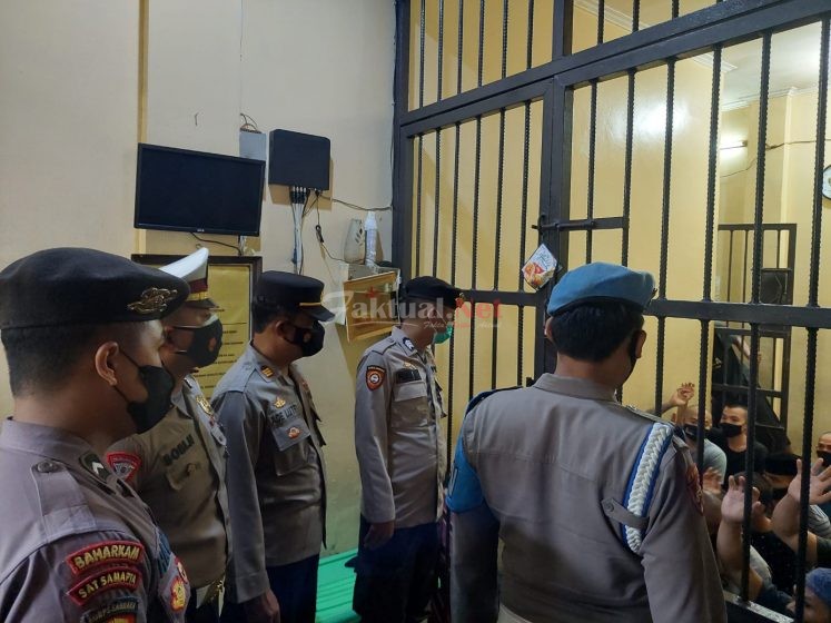 Polres Lebak Lakukan Pengecekan di Ruang Tahanan