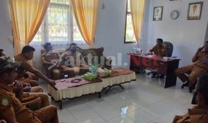 Camat Oba Gelar Pertemuan Dengan Sejumlah Kades, Ini Yang Dibahas