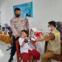 Polsek Cipanas Menggelar Vaksinasi Anak 6-11 Secara Perdana