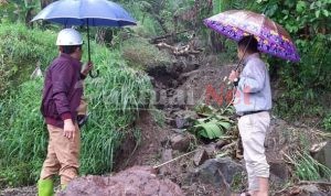 Kunjungi Titik Longsor di Wilayahnya, Camat Parigi Tuai Pujian