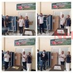 Dari PB PTMSI, Sudarmanto Saeka Salurkan Bantuan Meja Tenis ke Pengkab/Pengkot PTMSI Se Sultra