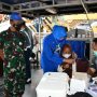 TNI AL Banten Gelar Vaksinasi Anak Usia 6-11 Tahun Diatas Kapal Perang KAL Anyer I-3-64