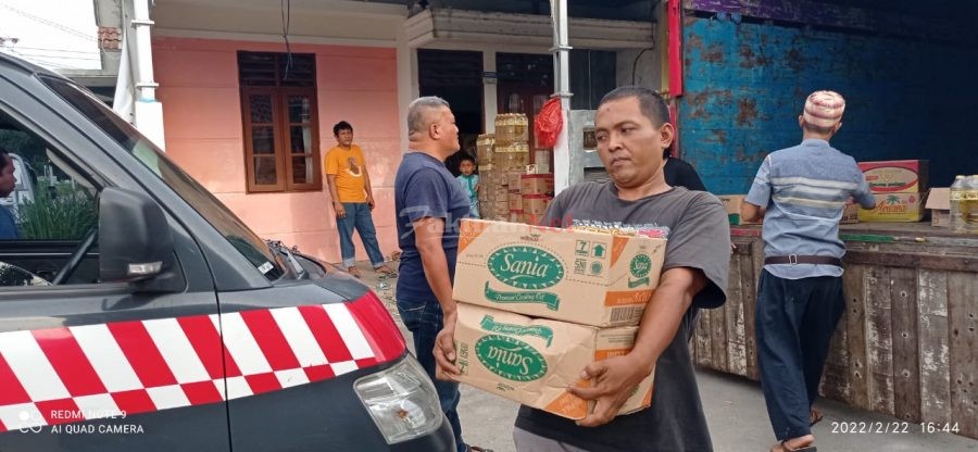 Polsek Walantaka Amankan Gudang Penyimpanan Minyak Goreng Diduga Tak Berijin Resmi, 10.332 Liter Diamankan