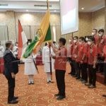 Dilantik Pimpin PBSI Kota Kendari, Rusli ST Target 8 Medali Emas pada PorProv Sultra 2022