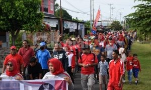 Apel Gabungan Dan Jalan Santai Meriahkan HUT Ke-25 Kecamatan Tidore Utara