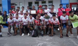 Walikota Beserta Pimpinan OPD Jemput Persikota U-17 Saat Tiba Di Tidore