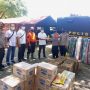 Satbrimob Polda Banten Menyalurkan Bantuan Logistik dan Kesehatan Kepada Warga Yang Terdampak Banjir