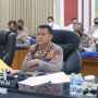 Kapolda Banten Pimpin Anev Mingguan Sampaikan Capaian Vaksinasi, GKTM dan Laka Lantas
