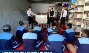 Tuntaskan Buta Aksara, CPNS Rutan Malino Ajari WBP Baca Tulis