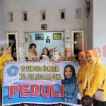 TP-PKK Desa Bontoala Peduli, Bagikan Sembako ke Warga yang Kurang Mampu
