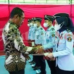 Liberti Sitinjak Pimpin Apel Pagi di Rutan Malino