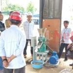 DLHK Kota Kendari Dapat Bantuan Mesin Pellet Sampah Dari PLN UPDK Kendari