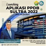 Asrun Lio Launching Aplikasi PPDB Sultra 2022 Langsung dari LA Amerika